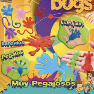 bola 60 mm coleccion sticky bugs bolas de 60 mm de coleccion pegajosos para maquinas de bolas 200 unidades